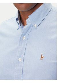 Polo Ralph Lauren Koszula Cupdppcs 710792041002 Błękitny Custom Fit. Typ kołnierza: polo. Kolor: niebieski. Materiał: bawełna #5