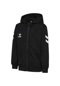 Dziecięca bluza z kapturem zapinana na zamek Hummel 2.0 Chevron. Typ kołnierza: kaptur. Kolor: czarny #1