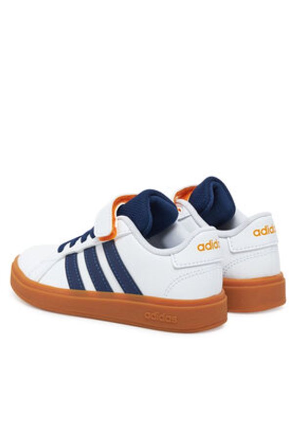 Adidas - adidas Sneakersy Grand Court 2.0 JI0973 Biały. Kolor: biały. Materiał: materiał