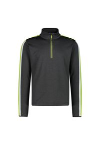 Golf męski techniczny CMP 39L2577. Okazja: na co dzień. Typ kołnierza: golf. Kolor: biały, szary, wielokolorowy, zielony. Styl: casual, sportowy #1