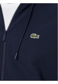 Lacoste Bluza SH7457 Granatowy Classic Fit. Kolor: niebieski. Materiał: syntetyk