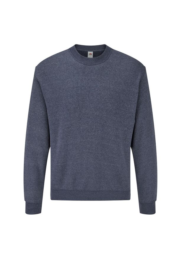 FRUIT OF THE LOOM - Bluza Rozpinana Dla Dorosłych Unisex Classic Heather. Kolor: niebieski