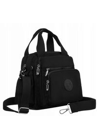 Torebka plecak Peterson czarna PTN 3306-CO. Kolor: czarny