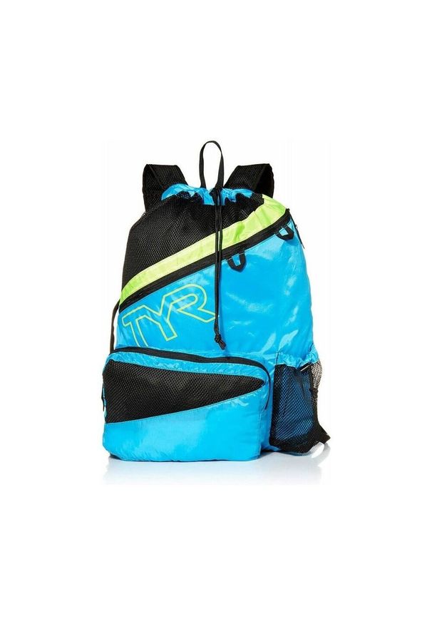 TYR - Worek torba sportowa unisex tyr team elite. Kolor: niebieski. Materiał: poliester. Styl: sportowy