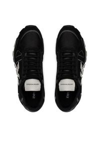 Emporio Armani Sneakersy X4X289 XM499 Q428 Czarny. Kolor: czarny. Materiał: materiał #7