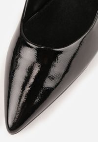 Renee - Czarne Szpilki Vices Lakierowane z Wkładką ze Skóry Naturalnej Olorissa. Kolor: czarny. Materiał: skóra, lakier. Obcas: na szpilce. Styl: elegancki, wizytowy #5