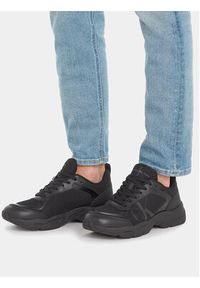 Calvin Klein Jeans Sneakersy Retro Tennis Laceup Mesh YM0YM00785 Czarny. Kolor: czarny. Materiał: materiał, mesh #3