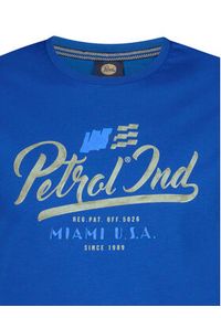 Petrol Industries T-Shirt M-1050-TSR600 Niebieski Regular Fit. Kolor: niebieski. Materiał: bawełna #5