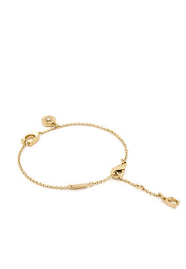 Coach Bransoletka 37571529 Złoty. Materiał: metalowe. Kolor: złoty