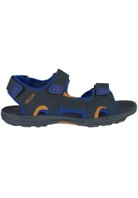 Sandały Kappa Early Ii K Footwear Kids 260373K 6744 niebieskie niebieskie. Okazja: na co dzień. Zapięcie: rzepy. Kolor: niebieski. Materiał: materiał, syntetyk. Wzór: paski. Styl: casual #6