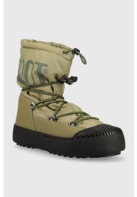 Moon Boot śniegowce Mtrack Polar kolor zielony. Kolor: zielony. Materiał: polar #3