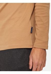 Hechter Paris Golf 75001 142905 Beżowy Regular Fit. Typ kołnierza: golf. Kolor: beżowy. Materiał: bawełna #5