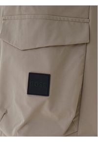 BOSS Spodnie materiałowe T_Urbanex-Cargolight 50508339 Zielony Tapered Fit. Kolor: zielony. Materiał: materiał #3