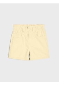 Sinsay - Bawełniane szorty - żółty. Kolor: żółty. Materiał: bawełna #1