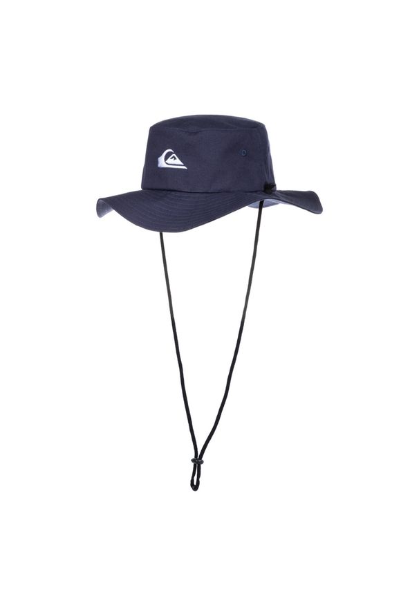 Quiksilver - Kapelusz typu boonie safari dla Mężczyzn BUSHMASTER Niebieski. Kolor: niebieski. Materiał: materiał, bawełna. Wzór: haft