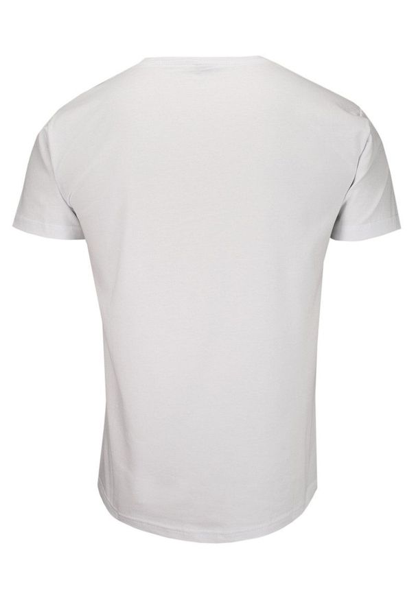 Biała Bawełniana Koszulka z Napisem, Nadrukiem -TO-ON- Krótki Rękaw, T-shirt, Casualowa. Okazja: na co dzień. Kolor: biały. Materiał: bawełna, elastan. Długość rękawa: krótki rękaw. Długość: krótkie. Wzór: nadruk. Sezon: lato, wiosna. Styl: casual