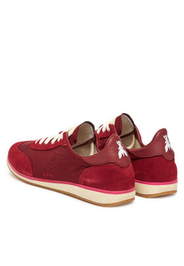 Patrizia Pepe Sneakersy 2Z0054 V040 Czerwony. Kolor: czerwony. Materiał: materiał