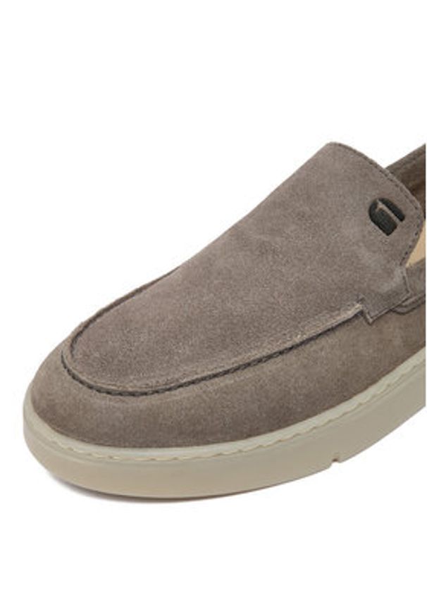 G-Star RAW - G-Star Raw Półbuty EO-JUMBO-01 MI08 Szary. Kolor: szary. Materiał: zamsz, skóra