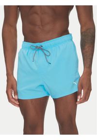 Puma Szorty kąpielowe 907658 Niebieski Regular Fit. Kolor: niebieski. Materiał: syntetyk #1
