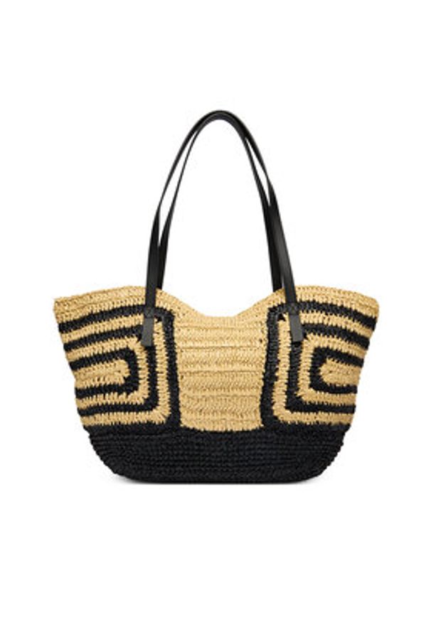 Patrizia Pepe Torebka 2B0130/V048-FB53 Beżowy. Kolor: beżowy