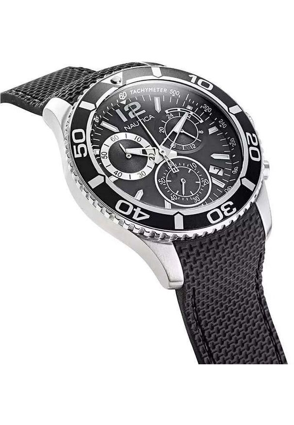 Zegarek Nautica Zegarek Męski Nautica Long Beach Chrono NAPLECR12 (44 mm)