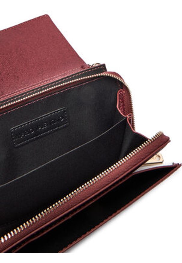 VALENTINO - Valentino Torebka Ember VBS9IE17GLI Bordowy. Kolor: czerwony. Materiał: skórzane