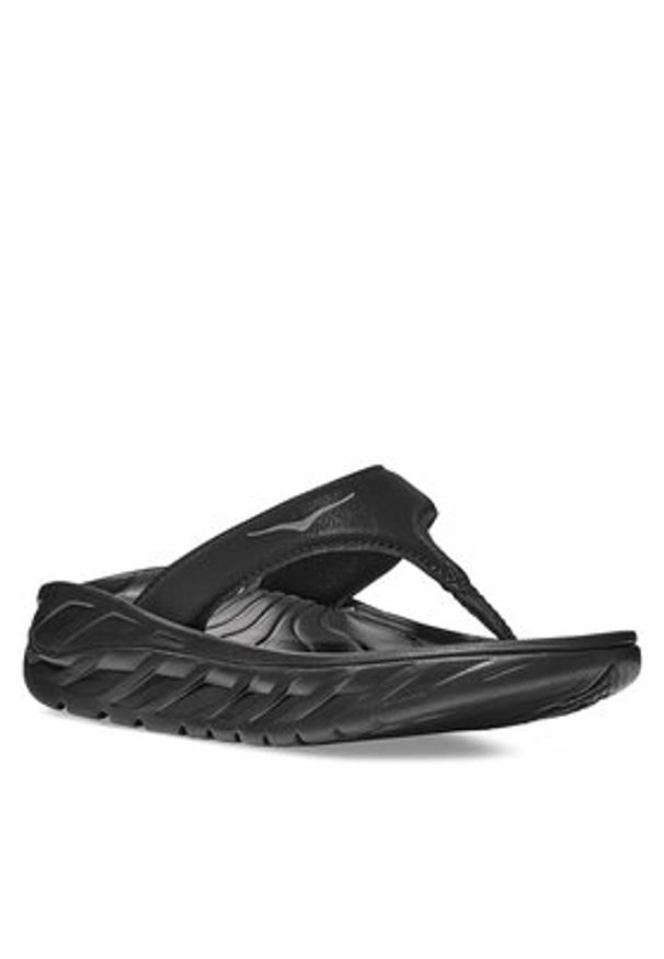 HOKA - Hoka Japonki Ora Recovery Flip 1117910 Czarny. Kolor: czarny. Materiał: materiał