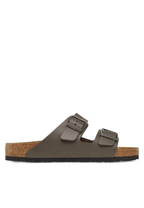 Klapki Birkenstock. Kolor: brązowy