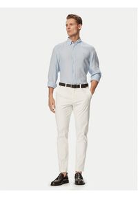 BOSS Koszula H-Liam 50556077 Niebieski jasny Regular Fit. Kolor: niebieski. Materiał: len #4