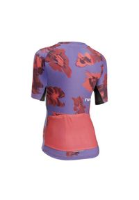 Koszulka rowerowa damska NORTHWAVE Force Evo Woman Jersey. Kolor: czerwony, fioletowy, wielokolorowy. Materiał: jersey. Sport: kolarstwo