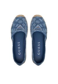 Guess Espadryle FLJDNN DEN14 Niebieski. Kolor: niebieski. Materiał: materiał #6