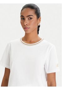 Luisa Spagnoli T-Shirt Balearica 543152 Biały Regular Fit. Kolor: biały. Materiał: bawełna #4
