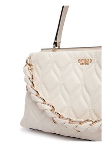 Guess Torebka Maxine HWQG97 33050 Kremowy. Kolor: kremowy. Materiał: skórzane #3
