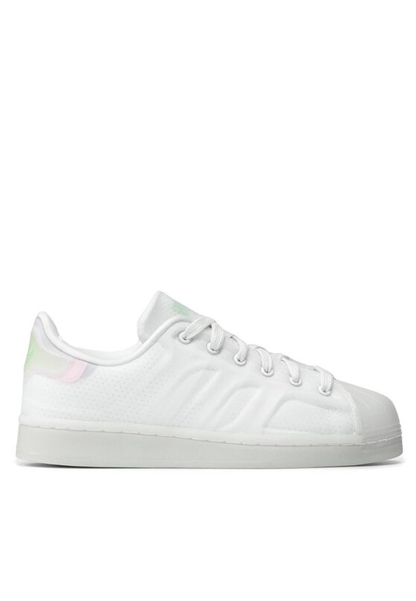Adidas - adidas Sneakersy Superstar Futureshell W H06582 Biały. Kolor: biały. Materiał: skóra