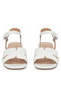 Clara Barson Sandały WS24055-02 Biały. Kolor: biały. Materiał: skóra #5