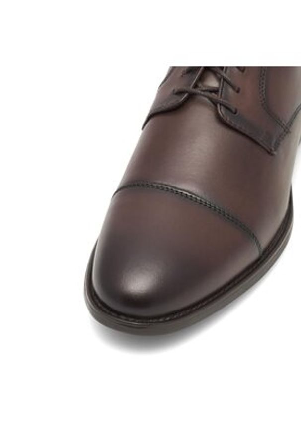 Lasocki Półbuty LOCARNO-01 MB Brązowy. Kolor: brązowy. Materiał: skóra