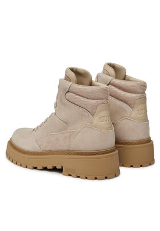 Liu Jo Trapery Rumi 07 SA4003 PX027 Beżowy. Kolor: beżowy. Materiał: zamsz, skóra