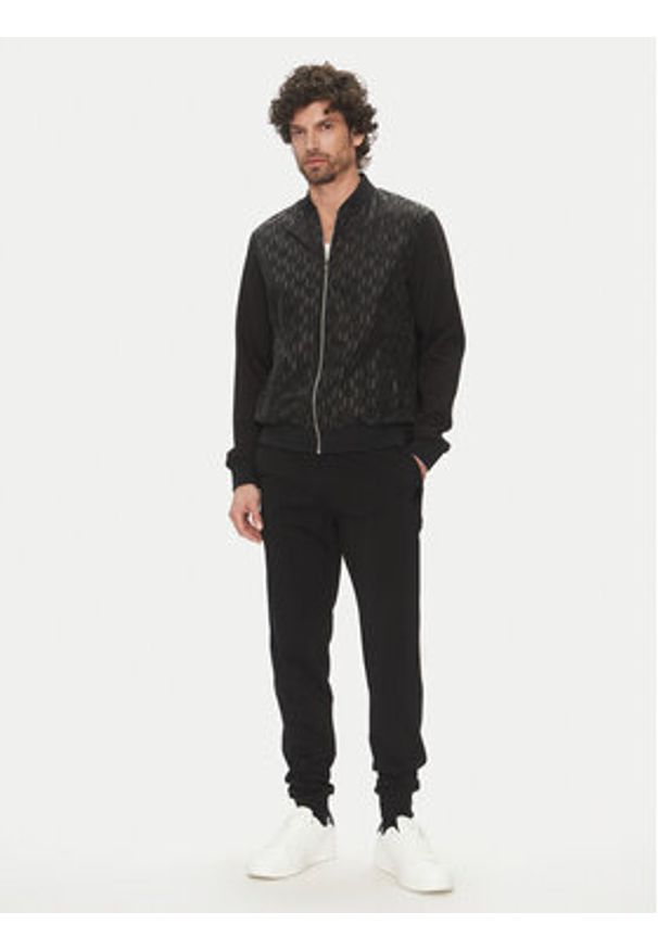 Karl Lagerfeld - KARL LAGERFELD Spodnie dresowe 705752 500900 Czarny Regular Fit. Kolor: czarny. Materiał: bawełna