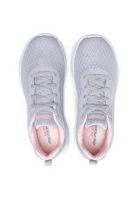 skechers - Skechers Sneakersy Eye To Eye 12964/LGPK Szary. Kolor: szary. Materiał: materiał #3