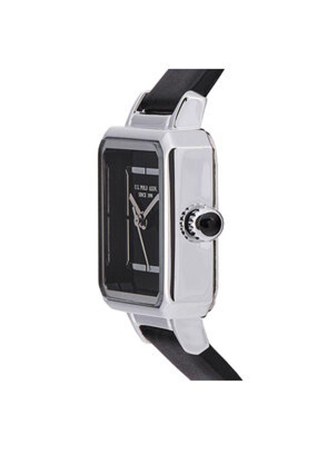 U.S. Polo Assn. Zegarek Gabrielle USP8295BK Czarny. Kolor: czarny