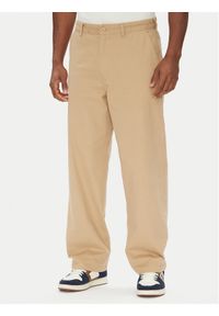 DC Shoes Chinosy Worker Baggy ADYNP03097 Beżowy Baggy Fit. Kolor: beżowy. Materiał: bawełna #1