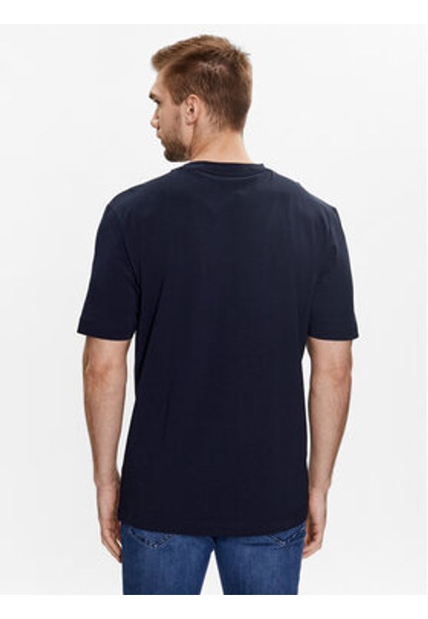 BOSS - Boss T-Shirt 50473278 Granatowy Relaxed Fit. Kolor: niebieski. Materiał: bawełna