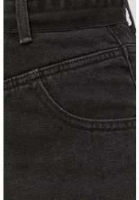 Haily's - Szorty jeansowe. Okazja: na co dzień. Kolor: czarny. Materiał: jeans. Wzór: gładki. Styl: casual