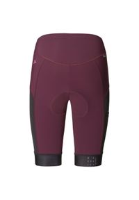 Vaude - Spodenki kolarskie damskie VAUDE Kuro. Kolor: wielokolorowy, fioletowy, czerwony. Sport: kolarstwo #1