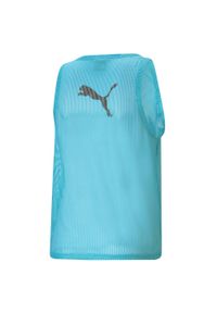 Znacznik męski Puma Bib. Kolor: niebieski. Długość rękawa: długi rękaw