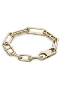 Fossil Bransoletka JF04234710 Złoty. Materiał: metalowe. Kolor: złoty