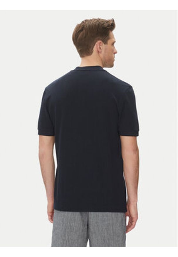 BOSS Polo H-Pratt 120 50536794 Granatowy Regular Fit. Typ kołnierza: polo. Kolor: niebieski. Materiał: bawełna