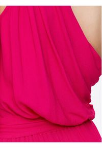 Pinko Sukienka koktajlowa Agave 100997 A0TP Różowy Regular Fit. Kolor: różowy. Materiał: wiskoza. Styl: wizytowy #3