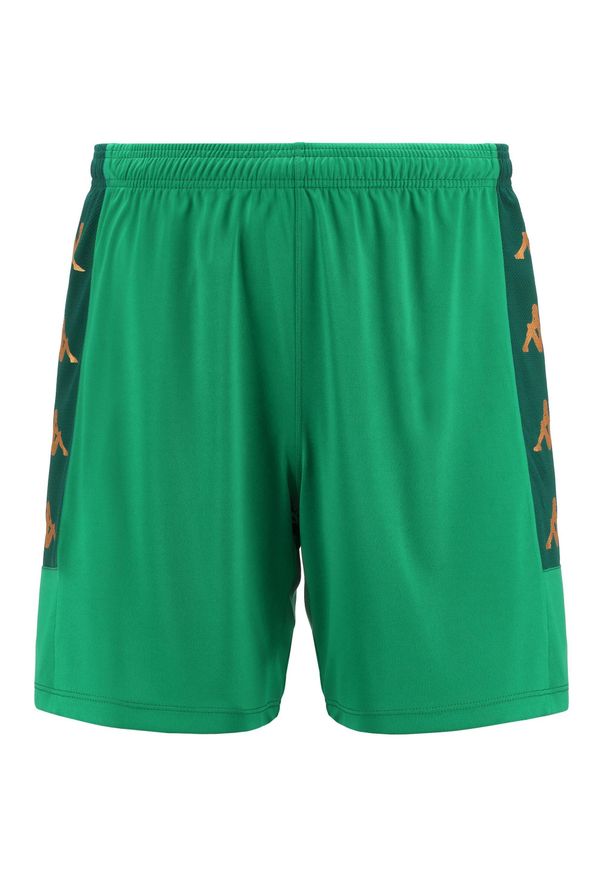 Szorty Kappa Gondo. Kolor: zielony, wielokolorowy. Długość: krótkie. Sezon: lato. Sport: fitness