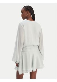 Guess Sukienka koktajlowa W6GK46 W1931 Zielony Regular Fit. Kolor: zielony. Materiał: syntetyk. Styl: wizytowy #5